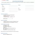 Bulletin d'adhésion et de soutien (version papier)